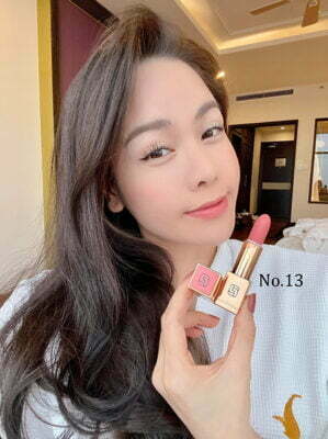 [MUA 3 TẶNG 1] Son Laura Sunshine Golden Velvet Lipstick No.13 4g - Hồng Cam San Hô